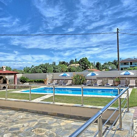 Acharavi Beach Villa By Posarellivillas Bagian luar foto